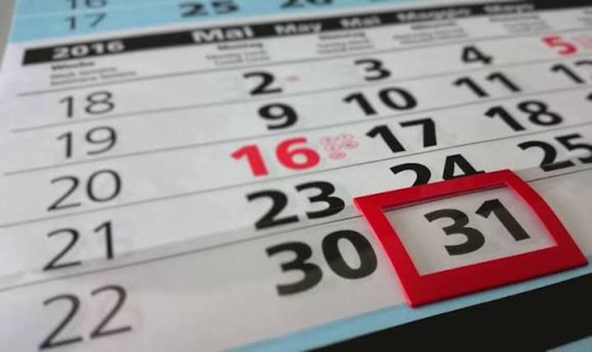 Kaskokindlustuse kindlustusperiood - kalender